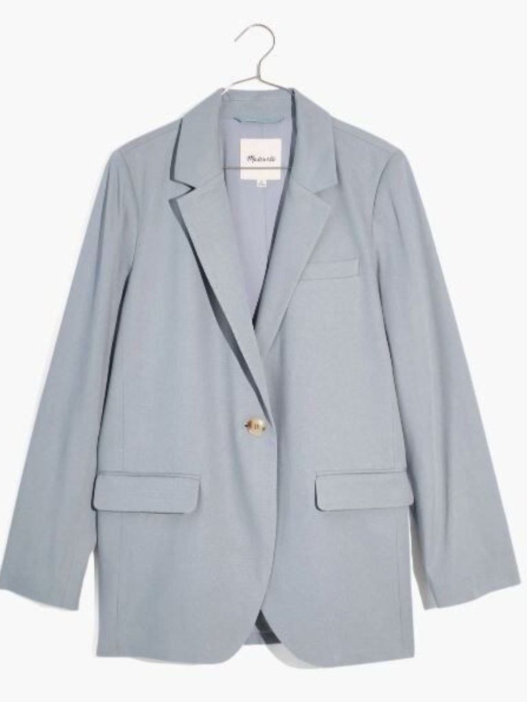 Madewell The Larsen Drapeweave Blazer M